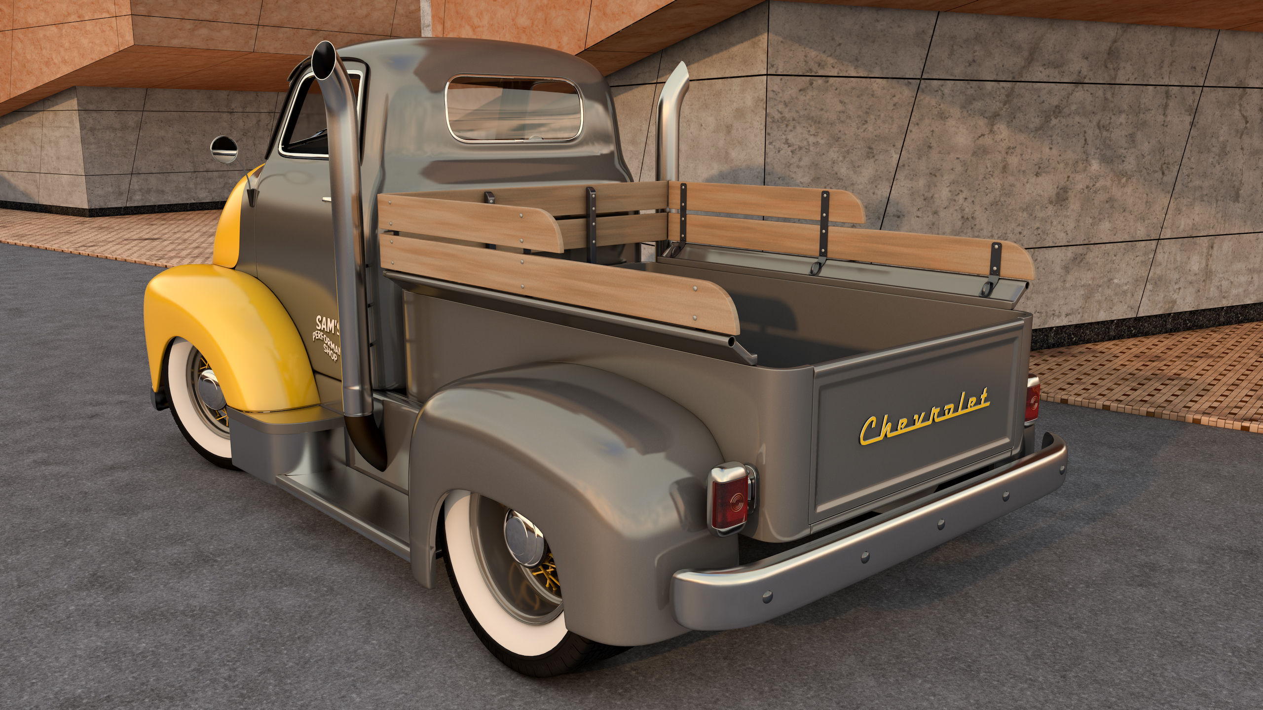 Chevrolet COE Truck by SamCurry on DeviantArt