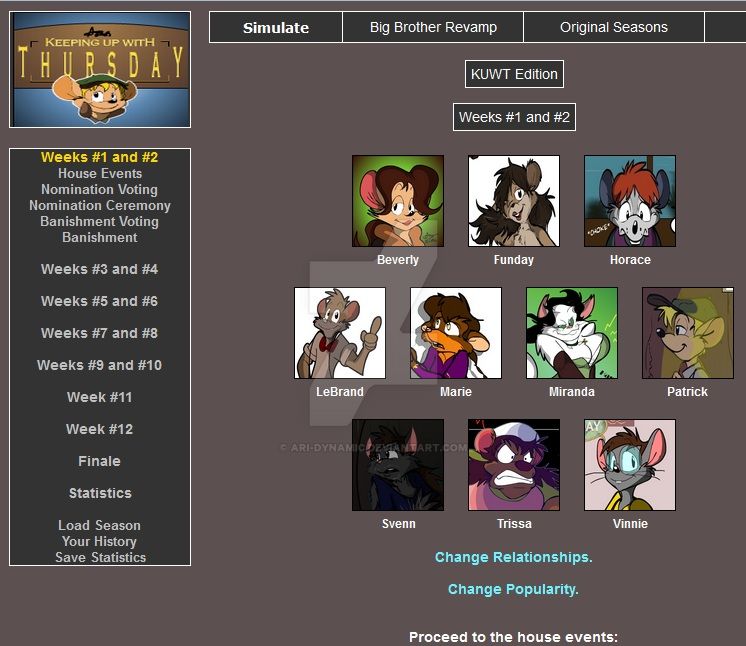 Your Comic Characters In A Hunger Games Simulation Comic Fury