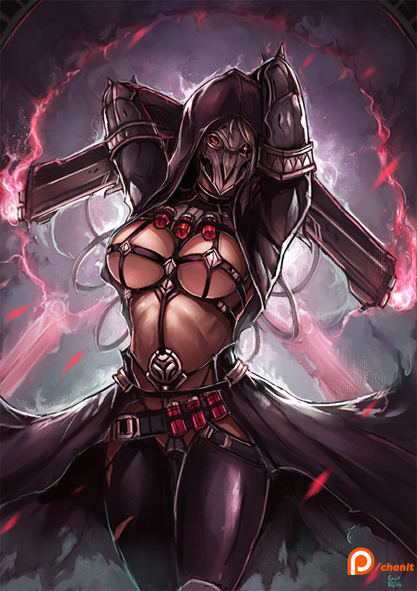Reaper , Overwatch genderbend [3] by kachima