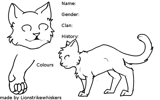 warrior cats coloring pages scourge of god - photo #16