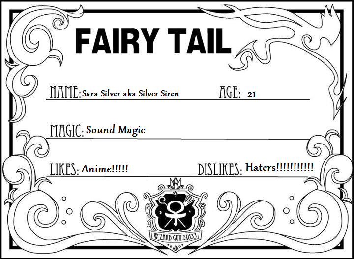 Fairy Tail Oc Template