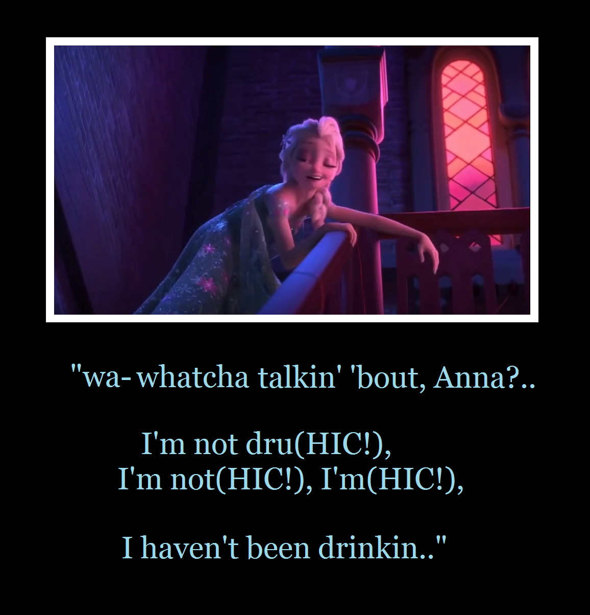 Drunk Elsa Humor by MetroXLR on DeviantArt