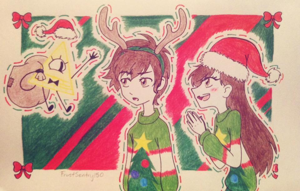 Gravity Falls - Merry Christmas! by FrostSentry150