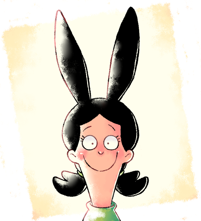 bob&#39;s burgers Louise without the hat by KrystalFleming on DeviantArt