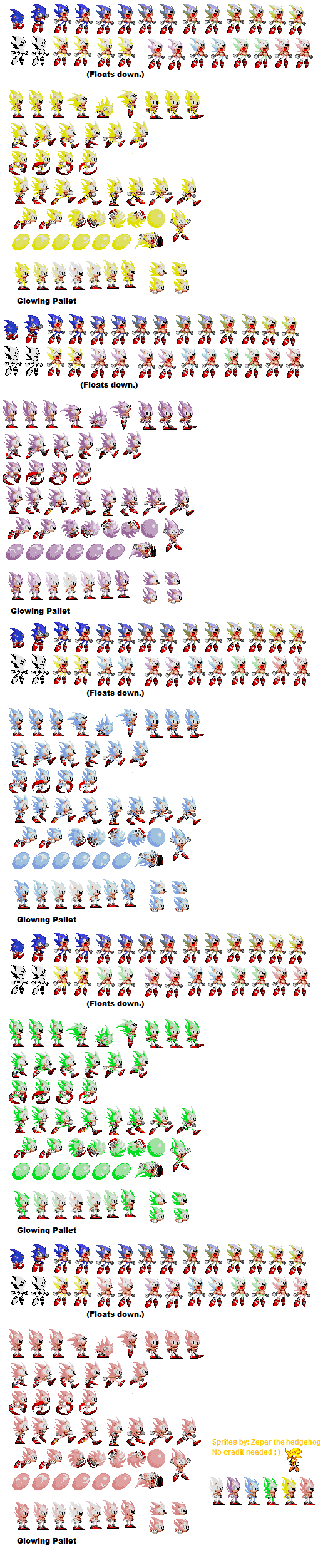 Hyper Sonic And Dark Sonic Custom Sprites Mania Sonicthehedgehog Images Sexiz Pix