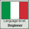 Italian language level BEGINNER by animeXcaso