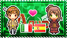 APH: Italy, South x Fem!Spain Stamp by StampillaDiChocolat