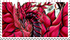 Black Rose Dragon Stamp by FireFlea-San