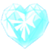 Blue Heart Crystal