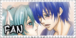 Vocaloid KaitoxMiku Stamp by xXPariahsXx