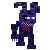 Nightmare Bonnie pixel icon V2