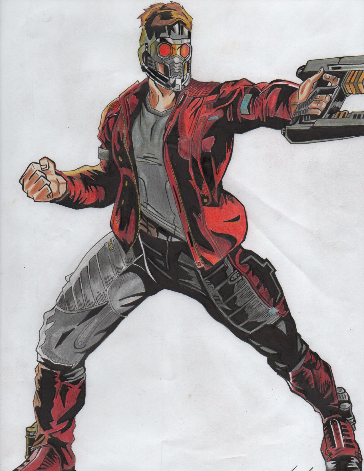Star-Lord drawing by Kprime999 on DeviantArt