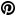 Pinterest (black version) Icon ultramini