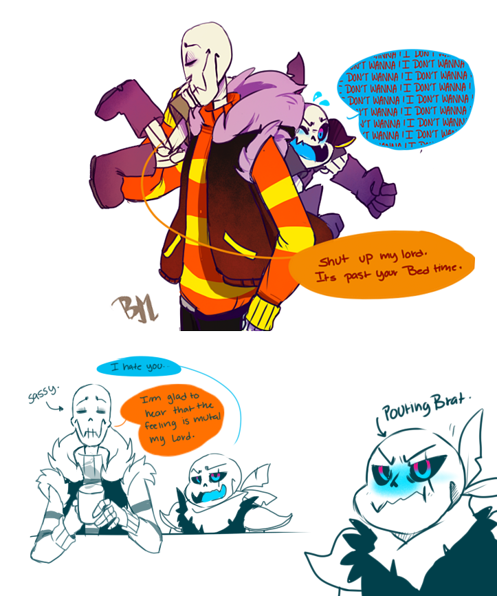 Swapfell Sans And Papyrus By Bunnymuse On Deviantart