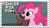 Pinkie Pie Fan Stamp by Shiiazu