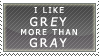 A Grey Stamp by RoxyOblivion