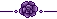 Pixel Rose Divider 2 - Purple