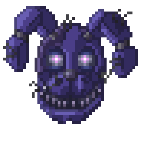 Nightmare Bonnie Icon (Bigger Version) by Kana-The-Drifter