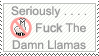 Llama Hate - 2 by Tami-Stamps