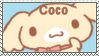 (READ DESCRIPTION) Sanrio/Cinnamoroll Coco stamp by Bubble-Bash