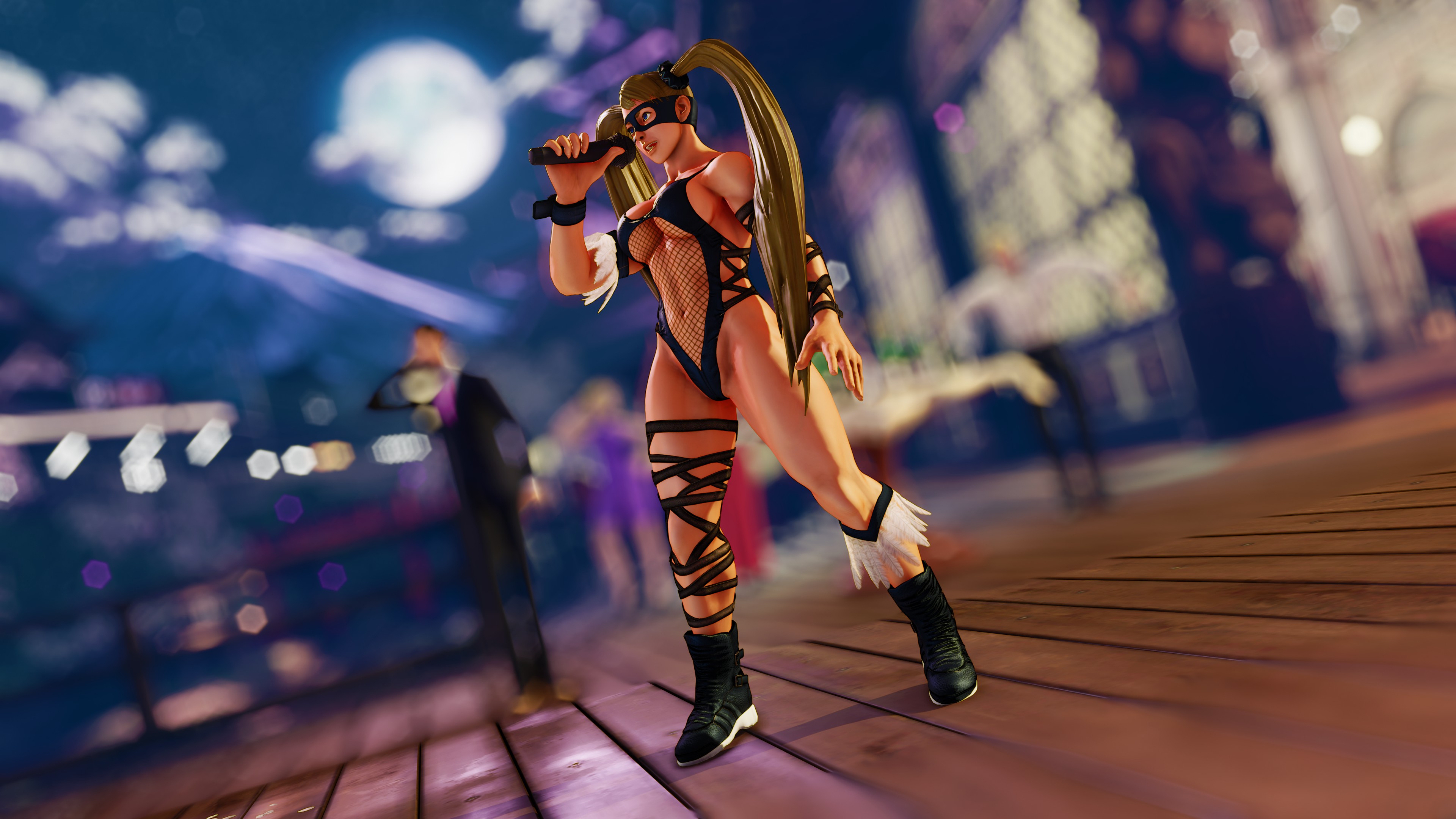 FORTNITE *THICC* STREETFIGHTER SKIN 'CAMMY' SHOWCASED WITH HOT