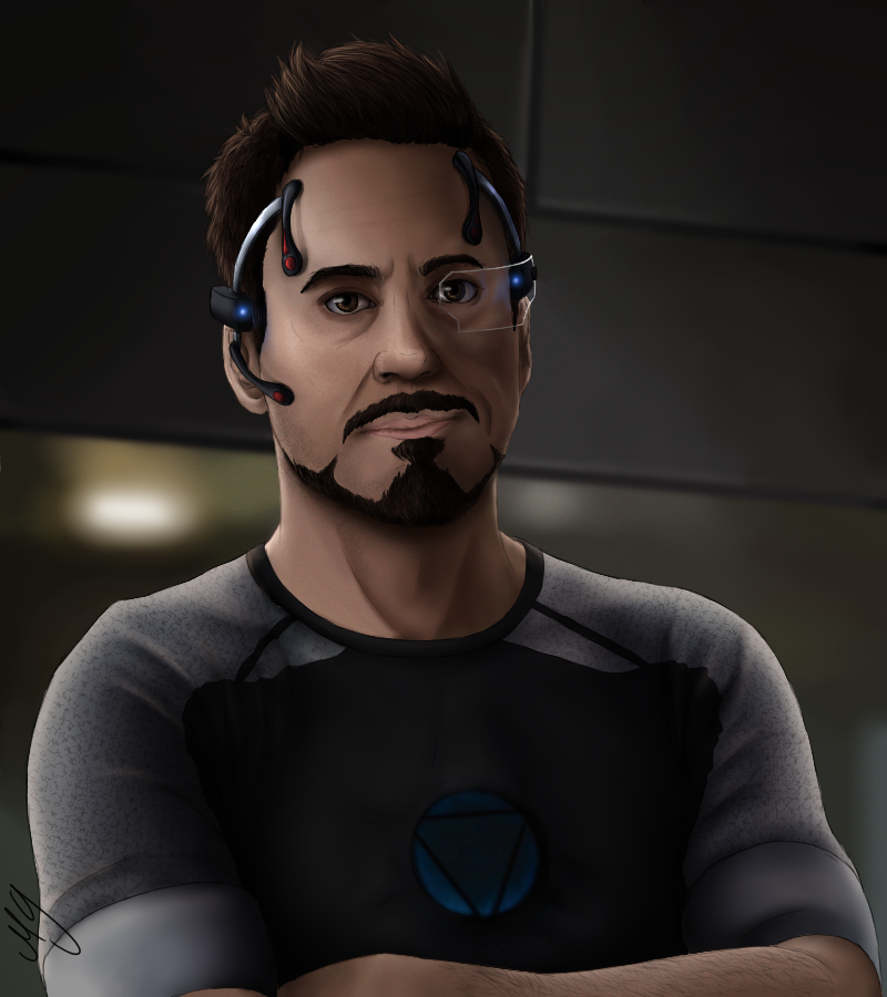 Tony Stark by Shinigamismile on DeviantArt