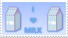 I LOVE MILK Stamp by Aeonne
