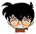 Conan Edogawa Emoji-01(Laughs) [V1]