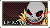 UF SANS stamp by Jeyawue