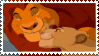 Mufasa and Sarabi stamp by Tiffani-Amber