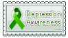 Depression Awareness Stamp by sammich